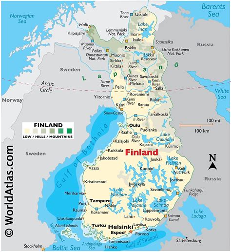 finlandia mapa google